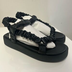 Circus by Sam Edelman Harlene Platform Sandals Black Size 8.5 NEW